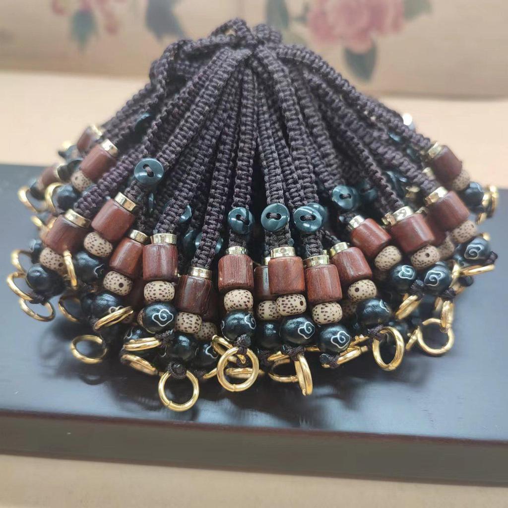 Handwoven Creative Buckle Keychain Lanyard - Unisex Jewelry Accessory