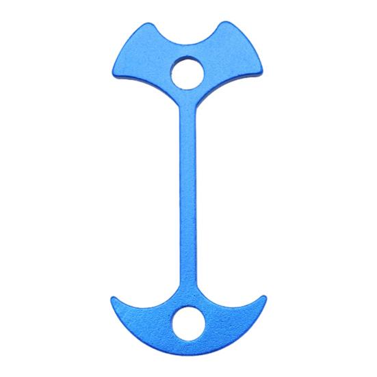 Fishbone Desk Tent Stake Heavy Duty Aluminum Alloy Outdoor Garden Camping Tarp Canopy Awning Windproof Board Plank Board Floor Spike Tent Peg