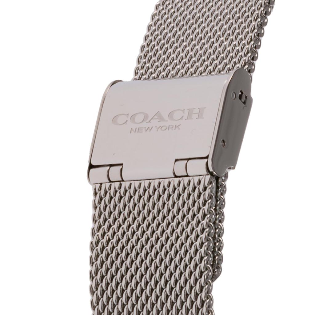 Watch ELLIOT Stainless Steel Mineral Glass Quartz Daily Waterproof 14504207 Silver [Coach] Women's [Item]