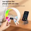 Multifunctional Night Lights Alarm Clock Music Speaker Wireless Charger 3 In 1Bedside Table Lamps G Styling Light Home Bedroom Decor