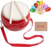Taiko Drum Set, Small Drum, Musical Instrument, Cheering Drum, Party Supplies, Kids' Percussion, Parent-Child Activities, Children's Music Education