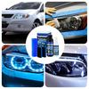 Headlight Restoration Kit Headlight Repair Agent With Sponge Car Headlight Cleaner Lens Polisher Yellowing Remover Refurbishment