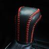 Wear-resistant Shift Knob Cover Leather Car Interior Accessories Car Shift Handle Cover  for Car