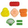 2025 Happy New Year Cookie Stamp Chinese Snake Year Cookie Mould Baking Cutters New Year Shapes, Kids Baking Tool Baking Supplie