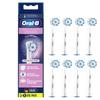 Braun Oral B Replacement Brush Soft Extra Fine Bristle Brush SENSITIVE CLEAN Frustration Free Package EB60 (8 Pieces)