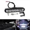 18W 6000K Led Work Light Bar Driving Lamp Fog Off Road Suv Car Boat Truck