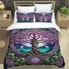 Tree of Life Printed Bedding Sets Exquisite Bed Supplies Set Duvet Cover Bed Comforter Set Bedding Set Luxury Birthday Gift