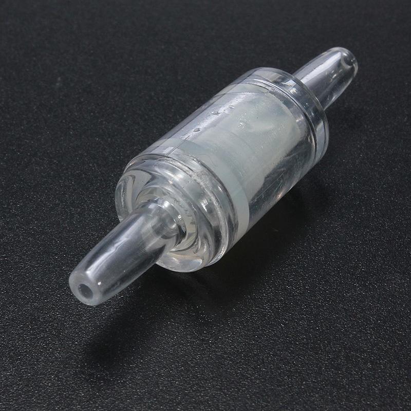 Aquarium CO2 Diffuser Check Valve U Shape Glass Tube Suction Cup for 4x6mm Tube
