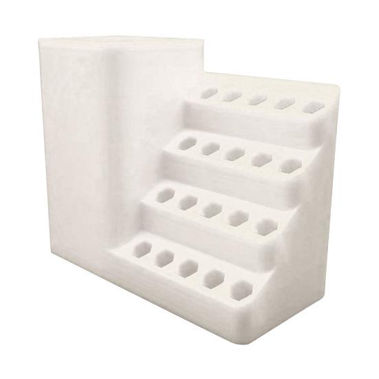 Screwdriver Bit Storage Box Large Capacity Multiple Compartments Universal Drill Bit Holder Perforated Board Organizer