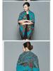 Lijiang Ethnic Style Double-Sided Phoenix Jacquard Cashmere Shawl and Scarf for Women