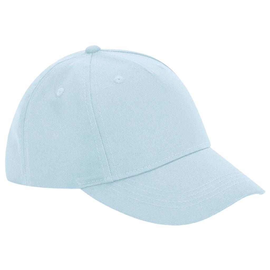 Beechfield Childrens/Kids Organic Cotton 5 Panel Baseball Cap