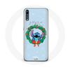 Case for Huawei P20 Pro Stitch Snow Merry Christmas Blue