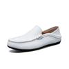 Fashion Men's Casual Shoes Fashion Loafers Slip On Man Flats Comfortable Male Driving Leather Shoes