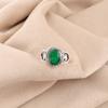 Green Onyx Gemstone 925 Sterling Silver Jewelry Handmade Designer Ring For Girls RR-8-13