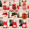 Christmas Apple Bag Closing Handle Bag Christmas Eve Gift Bag Christmas Gift Doll Bags Candy Bags Holiday Party Favor