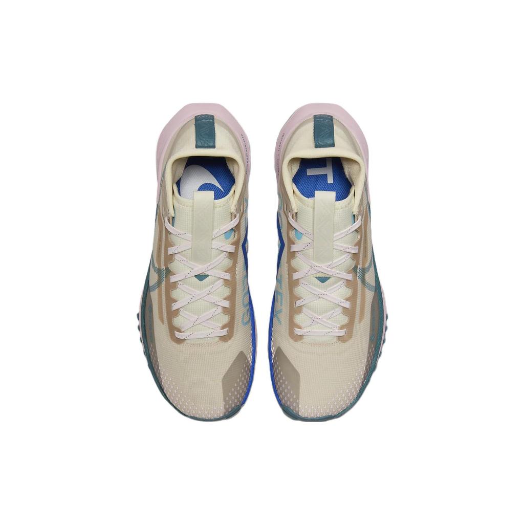 Nike React Pegasus Trail 4 GORE-TEX Sanddrift Pearl Pink Women Sneakers Cream Coconut-Milk Mineral-Teal DJ7929-100