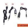 Boost Cable Power Step Up Supply 1 Pcs 3Ft 5V To 12V Boost