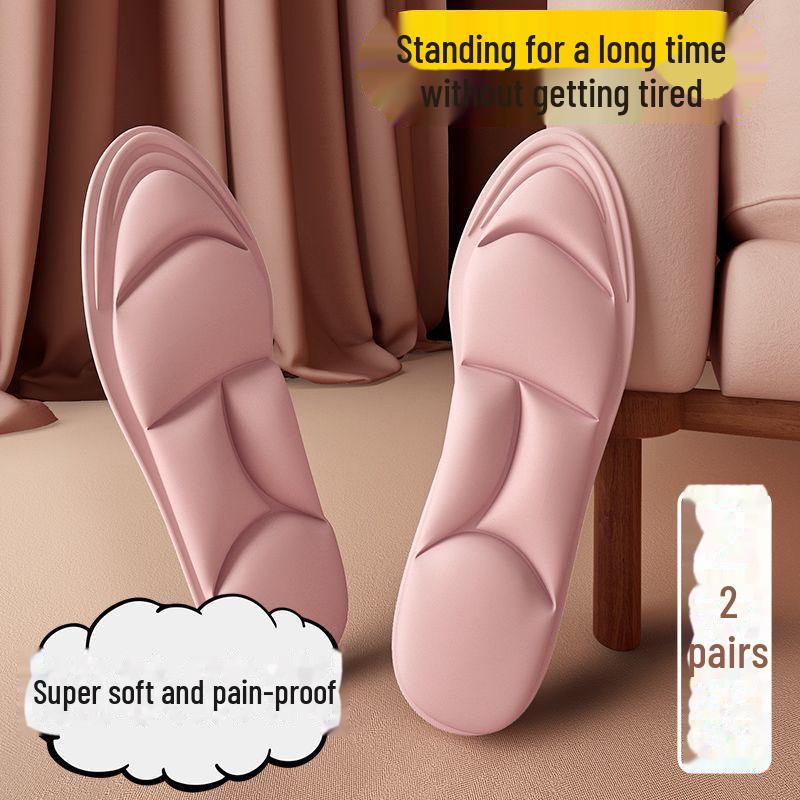 Women's 5D Soft Insoles for High Heels – Comfort & Pain Relief, Customizable Fit, Ideal for Long Hours.