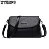 Fashion Women's Bag Leather Texture Bag Trend Wild Messenger Bag Zipper Bag Small Square Bag