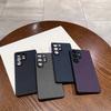 Carbon Fiber Magnetic Case For Samsung Galaxy S25 Edge S24 S23 S22 S21 FE Plus Ultra Hard Matte Back Camera Protector TPU Shell