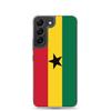 Coque Téléphone - Samsung - Galaxy S24 - Drapeau Ghana - Souple - Multicolore - Verticale