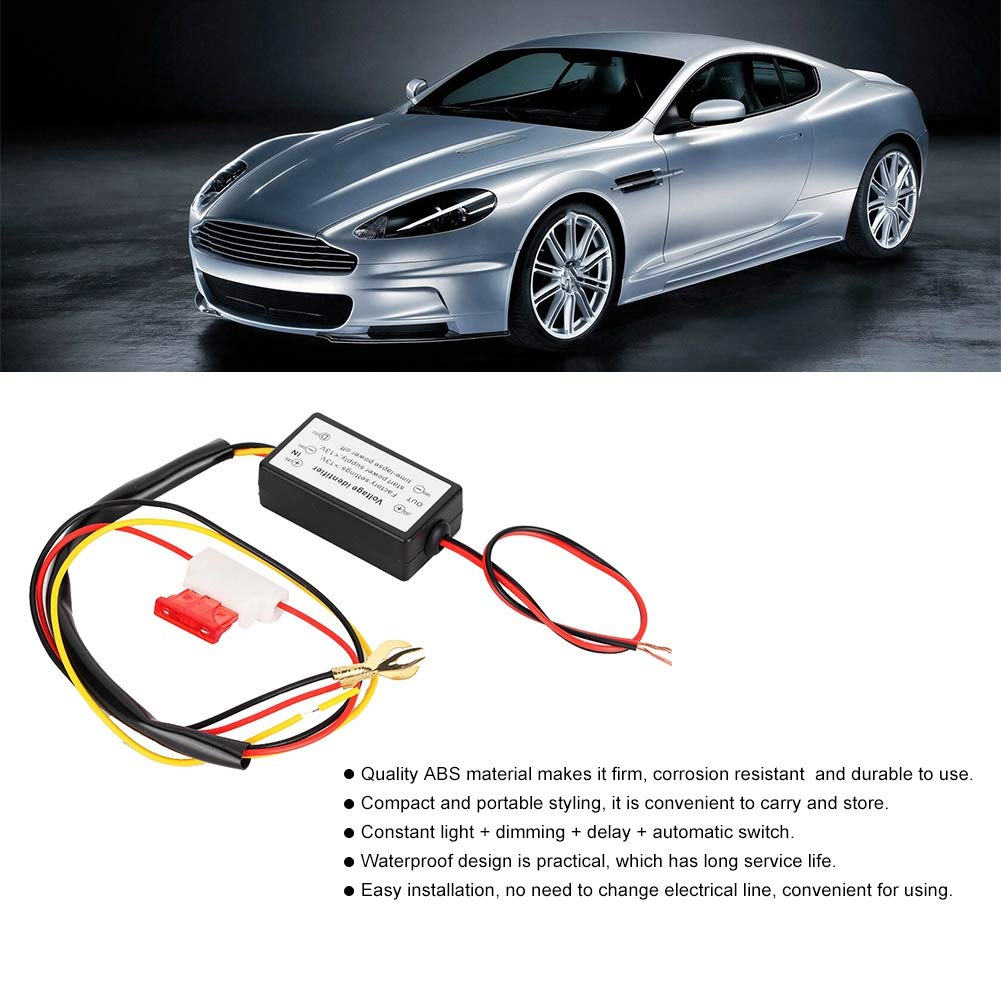 Ongwan Daylight LED Auto Lighting Unit Controller, 12 V, Illuminates When Engine Is ON,