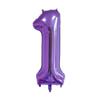 1Pcs 32inch Purple Number Balloon 0 1 2 3 4 5 6 7 8 9 Number Ballons Baby Shower Birthday Party Wedding Anniversary Decorations