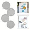 Circular Background Dies Cuts For Card Making, Cutting Dies, Metal Die Cutting Mold, Scrapbooking Dies, DIY Etched Embossing Stencil For Craft