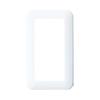 Panasonic Cosmo Series Wide 21 Simple Fireproof Switch Plate for Triple Switch White WTC7303W