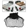 Cargo Net Heavy Duty 1.5x2.5 M Black Sturdy,Camping Mesh Netting Nylon Luggage for Pickup Bed
