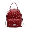 Handheld Small Bag Women's New Niche Retro Simple Diamond Chain Bag Casual Backpack