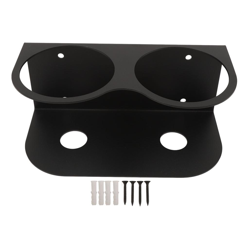 All Purpose Spray Bottle Holder Wall Mount Heavy Duty Carbon Steel Storage Rack for Garage Home