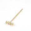 High Quality Brass Solid Hammer DIY for Manual Hammer Clock Repairing Hammer Leather Hammer Hand Tools Parts
