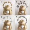 1 комплект Halo Crown Angel Feather Wings головной убор Halo Goddess головной убор KC головной убор аксессуары для головных уборов Готическая Лолита