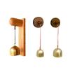 Wooden Door Bell Door Opening Hanging Decorative Shopkeepers Bell Delightful Sound Japanese Style Wind Chime for Business Garden