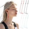 Magnetic Earplugs Lanyard Silicone Earbuds Safety Loop Rope Flexible Pull Resistant Earplugs Anti-Lost Strap Earplugs Accessories