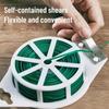 Portable 100M Roll Wire Twist Ties Green Garden Cable Gardening Climbers Slicer Plant Support Care Garden Supplies