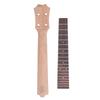 Ukulele Fretboard Neck Set Rosewood Okoume Wood Fingerboard Replacement for 4 String Musical