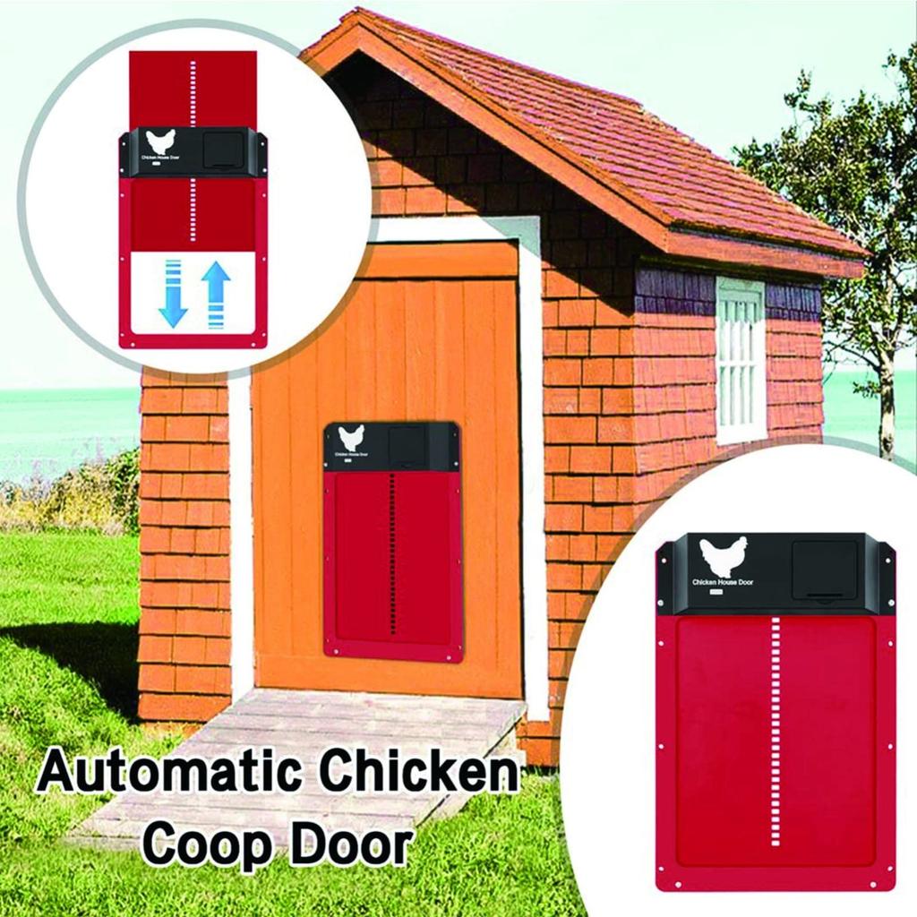 Automatic Chicken Coop Door Light-Sensitive Automatic Chicken House Door