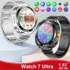 SACOSDING Ultra 7 Smart Watch 1.53 Inch NFC GPS Wireless Charging Tracker 360*360 HD Screen Men Smartwatch Bluetooth Call