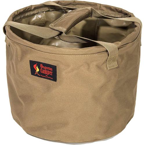 Oregonian Camper Tiny Camping Bucket, Wolf Brown (OCB2034WB)