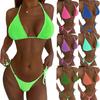 Sexy Bikini Push Up Women Swimsuits Female Micro Bikini Set Solid Swimwear Bathing Suit Swimming Suits Brazilian Biquini