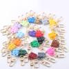 Accessories Pendants Love Heart Brick Keychain Key Chain Heart Key Ring Building Block Key Buckle