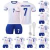 2425 Away Jerseys Sports Team Uniform Set Football Training Suit Set