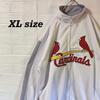 [USED] MLB Cardinals Oversized Track Jacket