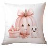 New Pink Halloween Pillowcase Festive Home Cushion Pillowcase Decoration