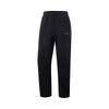 Li Ning Running Series Solid Color Mid Waist Breathable Versatile Straight Leg Casual Pants Men Bottoms Black AKLV605-1