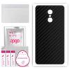 apgo Protective Skin Sticker for the Back Compatible with Xiaomi Redmi Pro, Wrap Film, Foil, Vinyl - Pattern Carbon Black