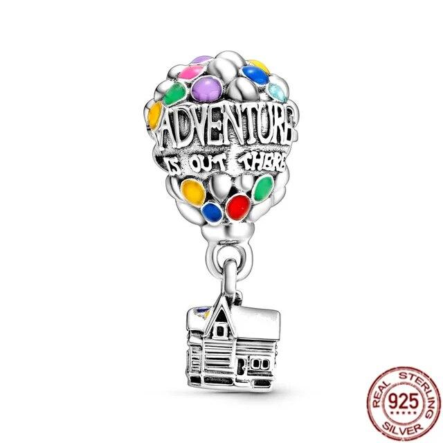 925 Sterling Silver Sparkling Pavé Crown O Tree Safety Chain Charm Bead Fit OriginalNew Bracelet DIY Women Jewelry Gift