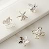 2Pc Cabinet Door Decoration Fashion Cabinet Knob Home Furnishing DRAWER PULL Farmhouse Decoration Butterfly Handle